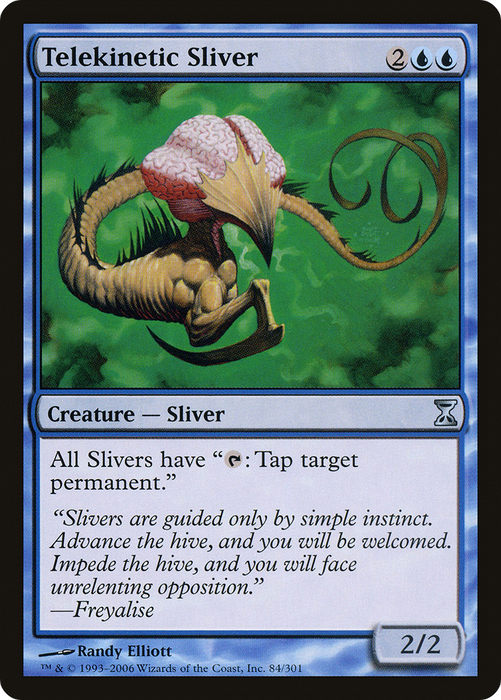 Telekinetic Sliver (TSP-084) - uncommon - Foil