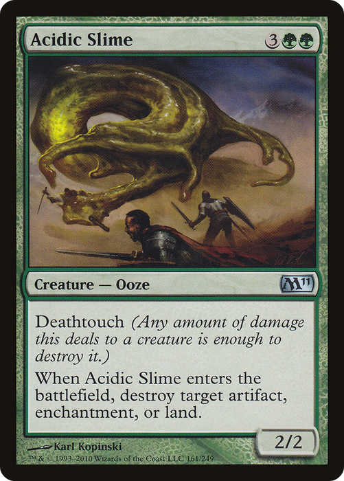 Acidic Slime (M11-161) - uncommon