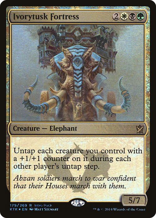Ivorytusk Fortress (UMP-179) - rare - Foil