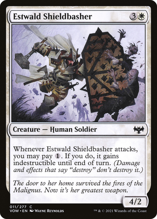 Estwald Shieldbasher (VOW-011) - common