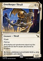 Doorkeeper Thrull (MKM-338) - rare: (Showcase) - Foil