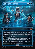 Season of Weaving (BLB-283) - mythic: (Showcase) (Borderless) - Foil