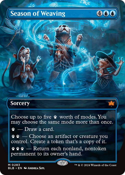 Season of Weaving (BLB-283) - mythic: (Showcase) (Borderless)