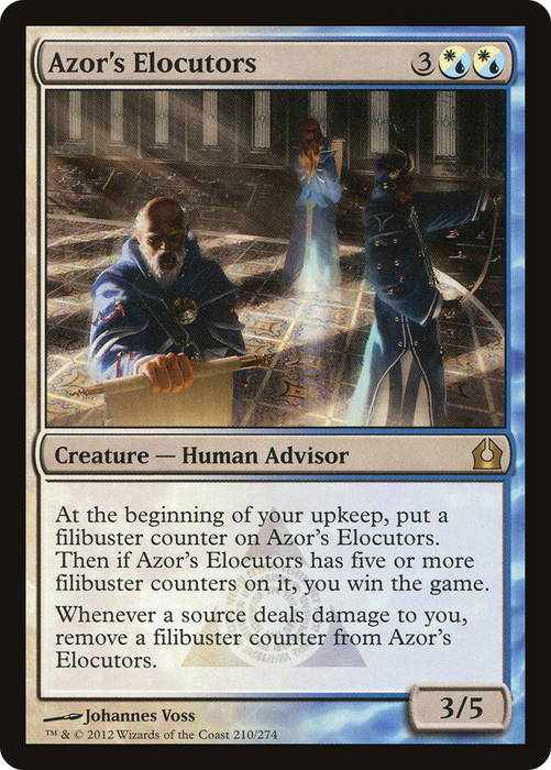 Azor's Elocutors (RTR-210) - rare - Foil