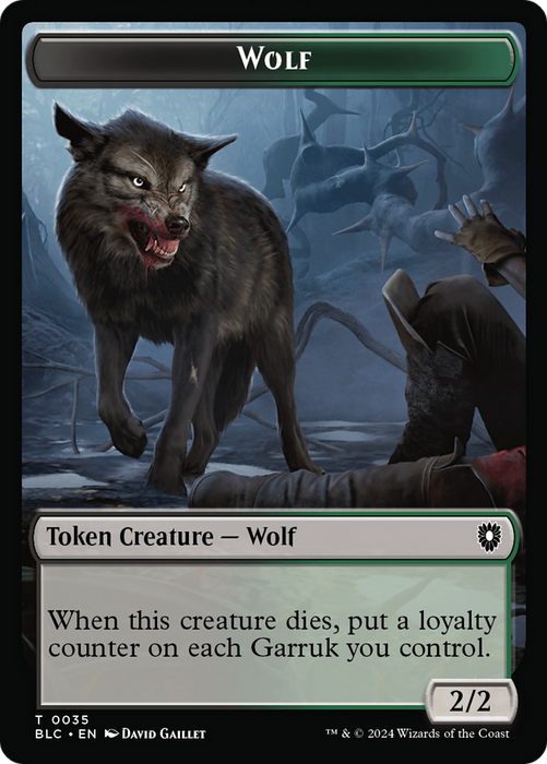 Wolf (TBLC-035) - common - Foil