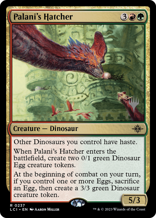 Palani's Hatcher (PPLCI-237P) - rare