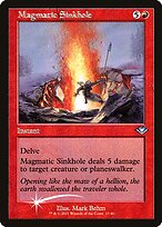 Magmatic Sinkhole (MH1-017) - uncommon - Etched Foil