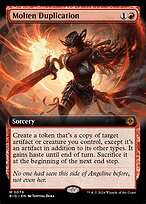 Molten Duplication (BIG-079) - mythic: (Extended Art) - Foil