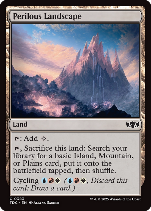 Perilous Landscape (TDC-383) - common
