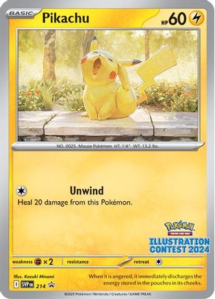Pikachu (214) - SSVPC  - Promo