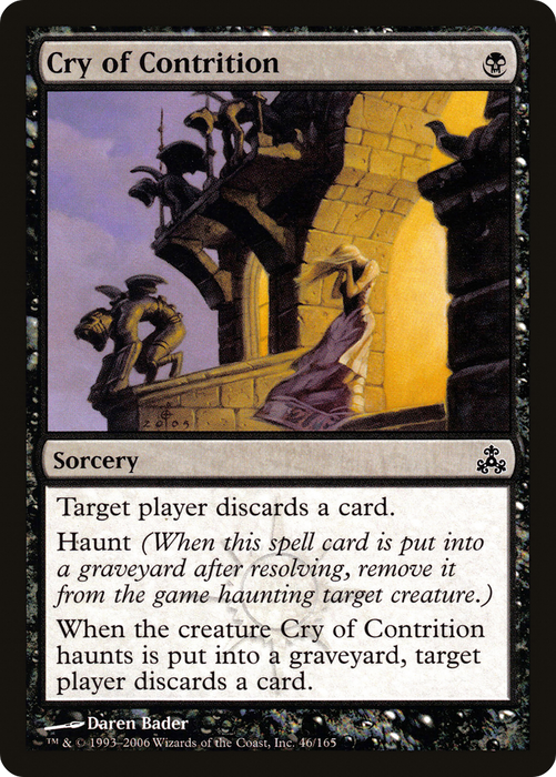 Cry of Contrition (GPT-046) - common - Foil