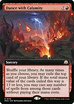 Dance with Calamity (MOC-116) - rare: (Extended Art)
