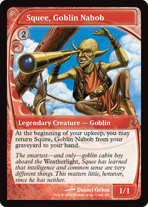 Squee, Goblin Nabob (MB2-247) - rare - Foil