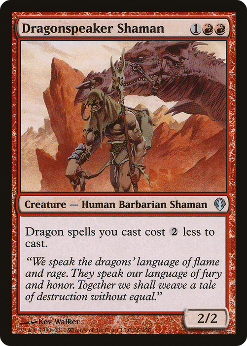 Dragonspeaker Shaman (ARC-036) - uncommon