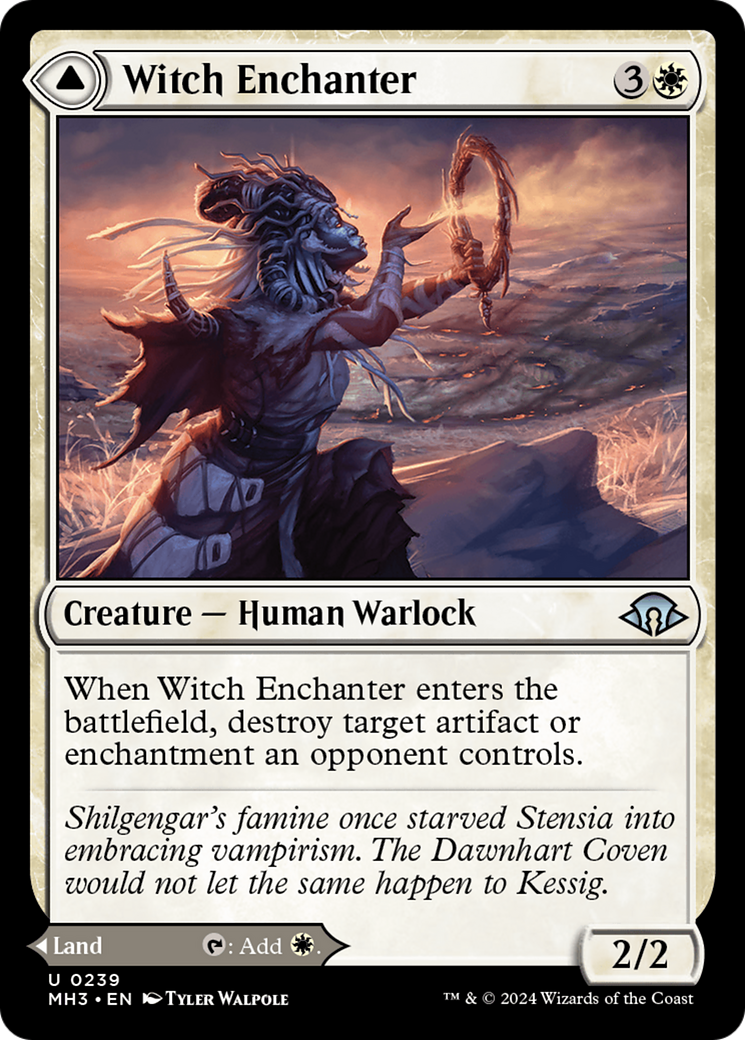 Witch Enchanter // Witch-Blessed Meadow (MH3-239) - uncommon - Foil