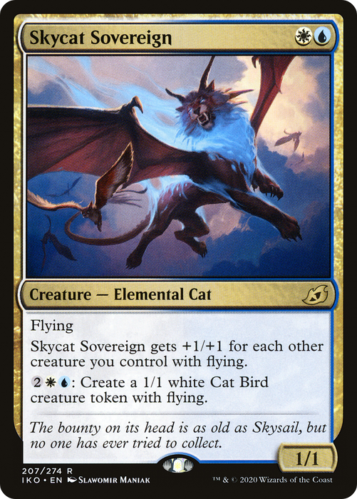 Skycat Sovereign (IKO-207) - rare - Foil