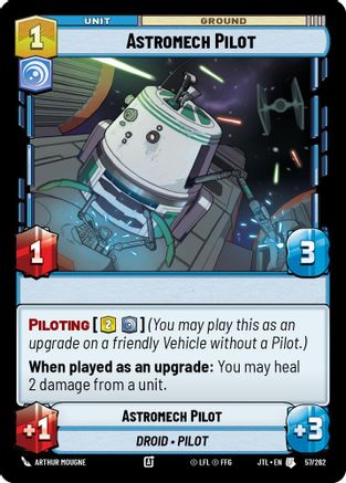 Astromech Pilot (057/262) - JTL - Uncommon