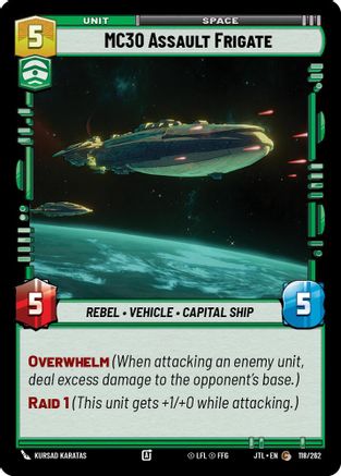 MC30 Assault Frigate (118/262) - JTL - Common