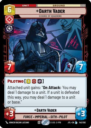 Darth Vader - Scourge of Squadrons (142/262) - JTL - Legendary