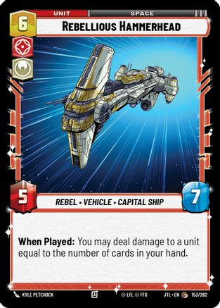 Rebellious Hammerhead (153/262) - JTL - Common
