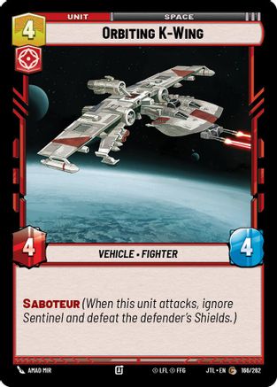Orbiting K-Wing (166/262) - JTL - Common