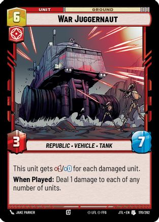 War Juggernaut (170/262) - JTL - Uncommon