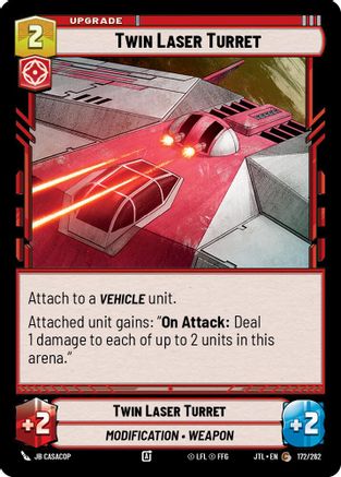 Twin Laser Turret (172/262) - JTL - Common