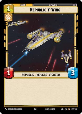 Republic Y-Wing (212/262) - JTL - Common