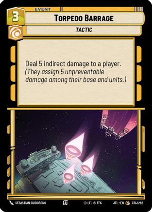 Torpedo Barrage (234/262) - JTL - Common