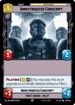Indoctrinated Conscript (236/262) - JTL - Common
