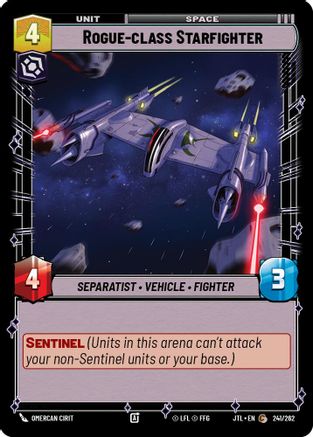 Rogue-class Starfighter (241/262) - JTL - Common