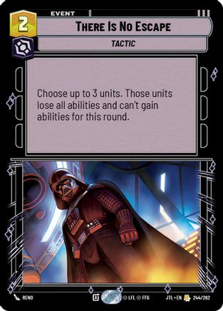 There Is No Escape (244/262) - JTL - Rare