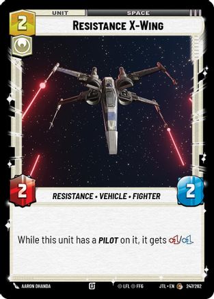 Resistance X-Wing (247/262) - JTL - Common