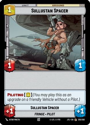 Sullustan Spacer (255/262) - JTL - Common