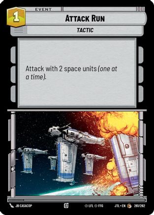 Attack Run (261/262) - JTL - Common