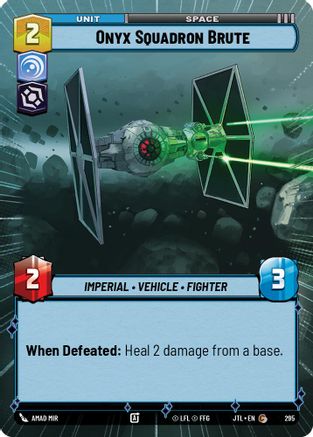 Onyx Squadron Brute (Hyperspace) (295) - JTL - Common