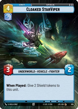 Cloaked StarViper (Hyperspace) (329) - JTL - Common