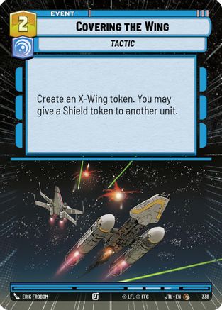 Covering the Wing (Hyperspace) (338) - JTL - Common