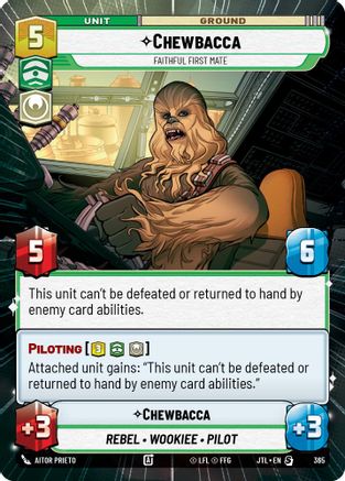 Chewbacca - Faithful First Mate (Hyperspace) (365) - JTL - Special