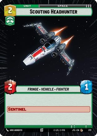 Scouting Headhunter (Hyperspace) (372) - JTL - Common