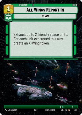 All Wings Report In (Hyperspace) (384) - JTL - Common