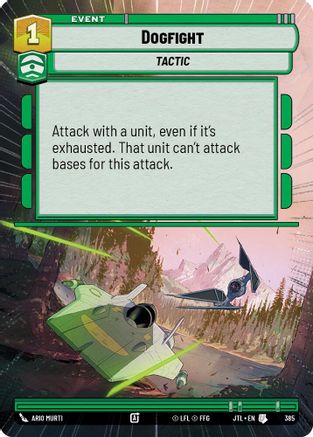 Dogfight (Hyperspace) (385) - JTL - Uncommon