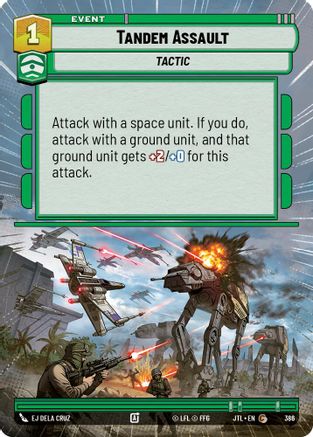 Tandem Assault (Hyperspace) (386) - JTL - Common