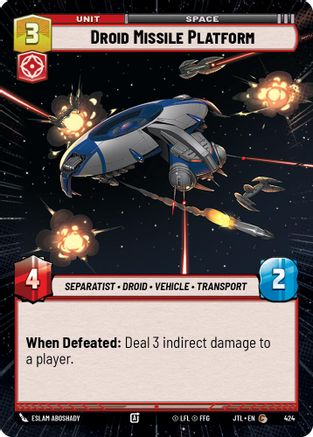 Droid Missile Platform (Hyperspace) (424) - JTL - Common