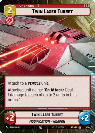 Twin Laser Turret (Hyperspace) (434) - JTL - Common