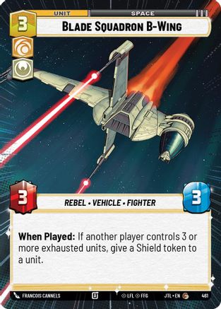 Blade Squadron B-Wing (Hyperspace) (461) - JTL - Common