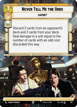 Never Tell Me the Odds (Hyperspace) (470) - JTL - Special