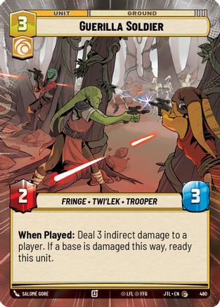 Guerilla Soldier (Hyperspace) (480) - JTL - Common