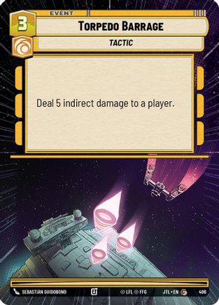 Torpedo Barrage (Hyperspace) (496) - JTL - Common
