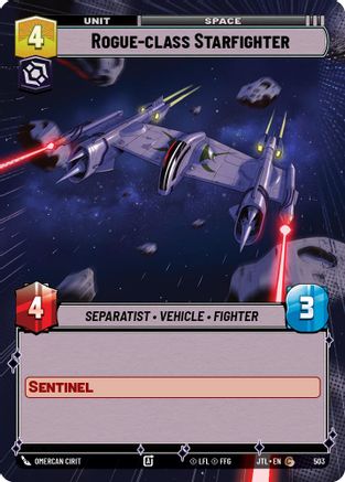 Rogue-class Starfighter (Hyperspace) (503) - JTL - Common